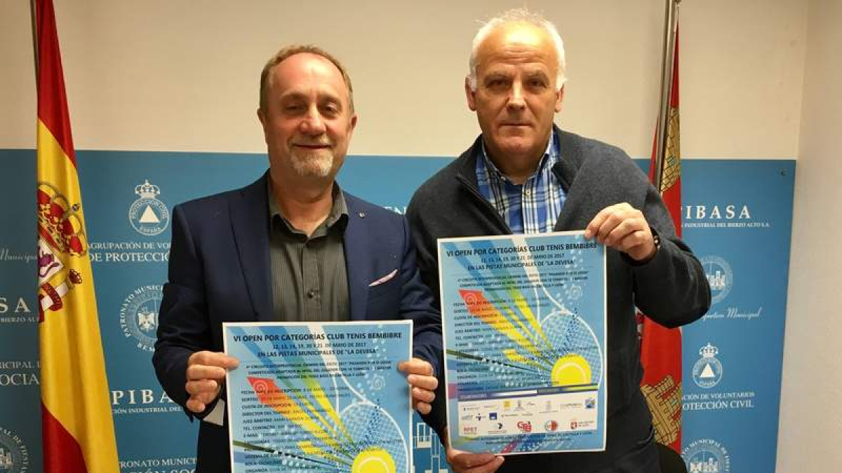 En la foto Serafín Vázquez, a la derecha, y Javier Fernández, a la izquierda. DL