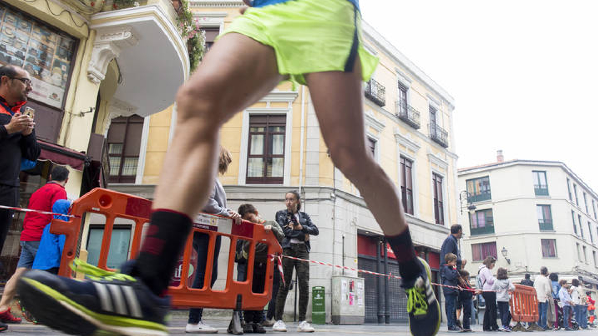 Una prueba de atletismo. FERNANDO OTERO