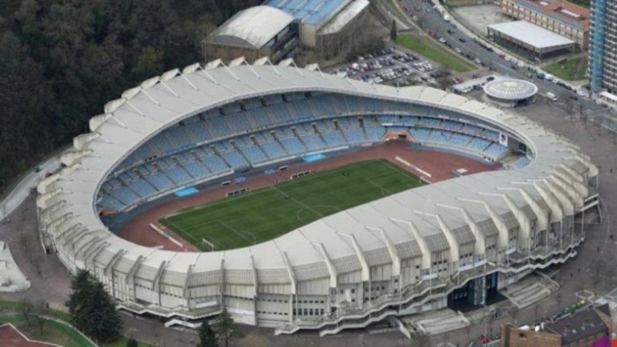 Estadio de Anoeta.