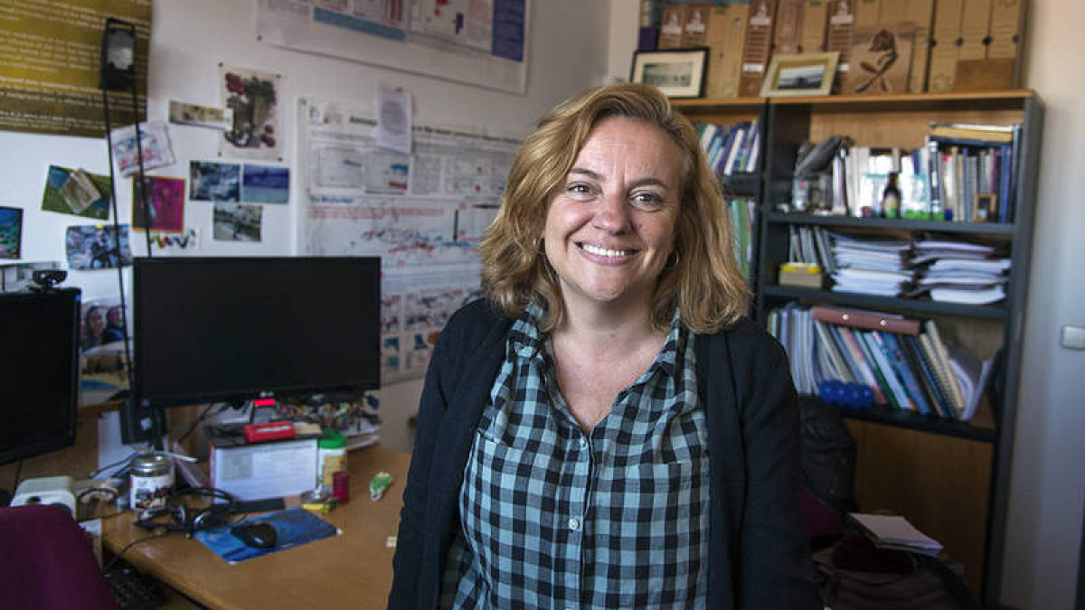 La doctora María Belén Rodríguez de Fonseca, doctora en Física e investigadora del clima. ucm