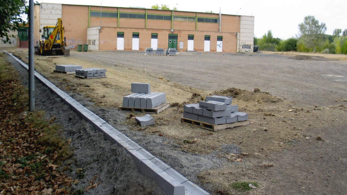 Estado de las obras llevadas a cabo en el recinto ferial. ACACIO