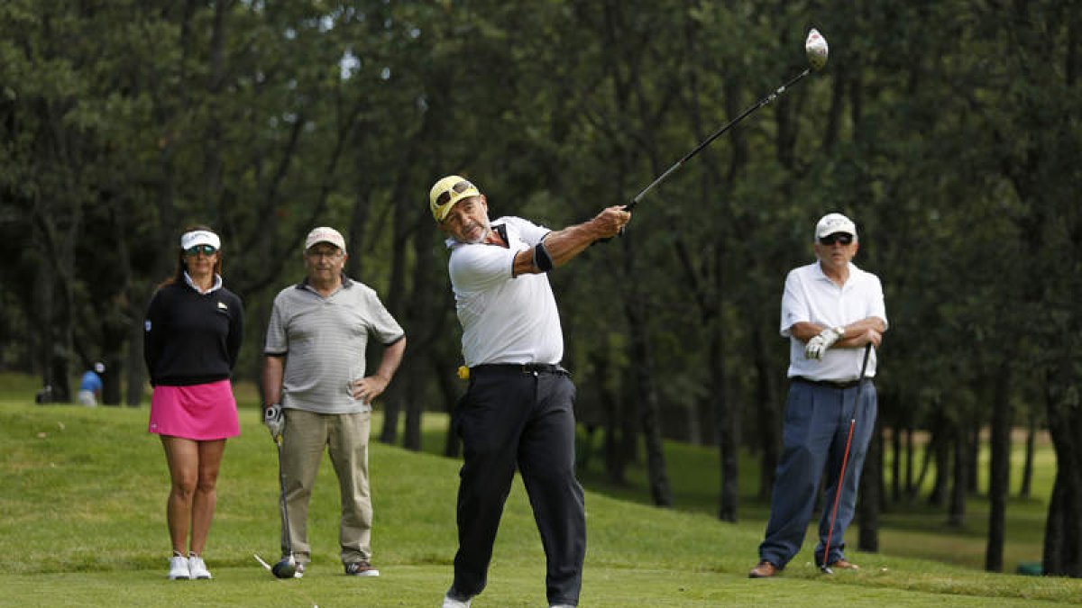 Jugadores en el torneo del Conde Luna. FERNANDO OTERO PERANDONES