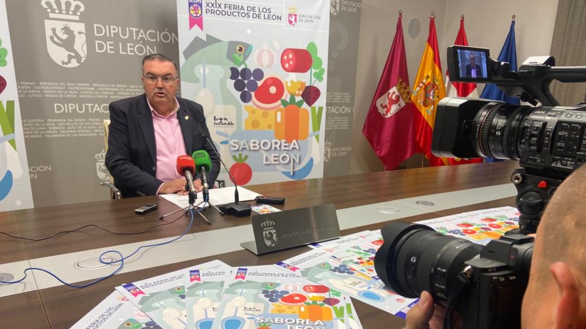 Presentación de la Feria de los Productos de León. RAMIRO