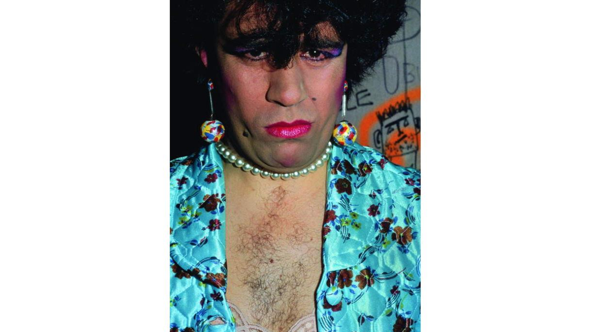‘Pedro Drag’ se titula esta imagen de Almodóvar.