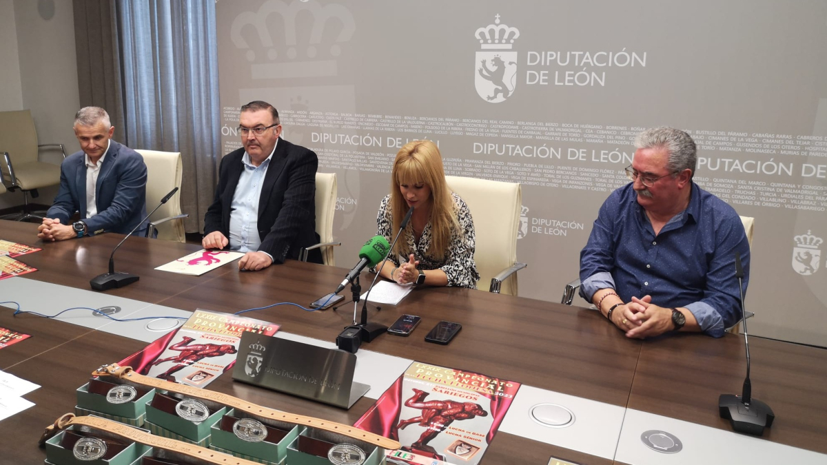 Presentación del 79 Campeonato Provincial de Lucha Leonesa. DL.