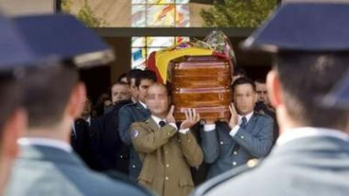 Carlos Sáenz de Tejada fue enterrado en Burgos.