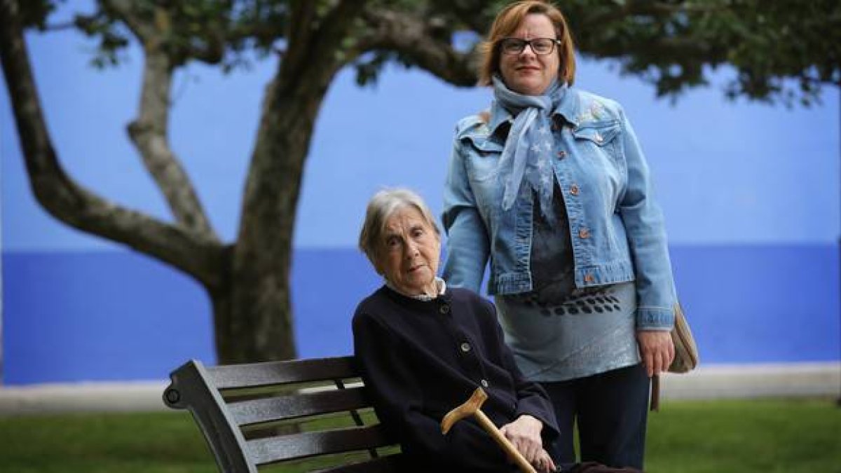 Margarita Badiola tiene una dependencia de grado II a raíz de un ictus cerebral sufrido en el año 2009