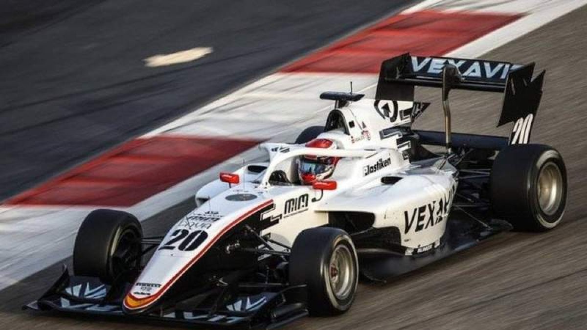 Vidales debutó en la Fórmula 3 sumando los primeros cinco puntos del campeonato. CAMPOS RACING