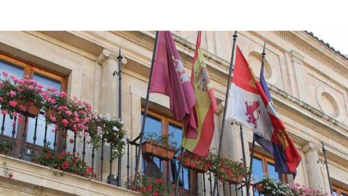 Ayuntamiento de León en la plaza San Marcelo