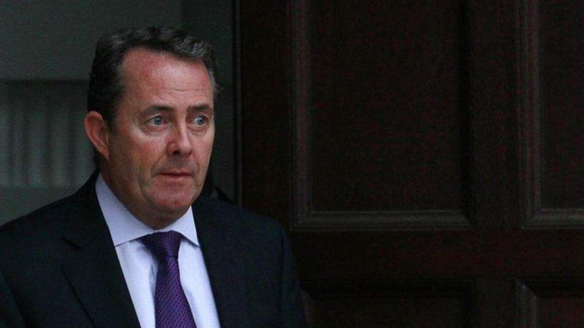 El ministro de Defensa británico, Liam Fox, este jueves.