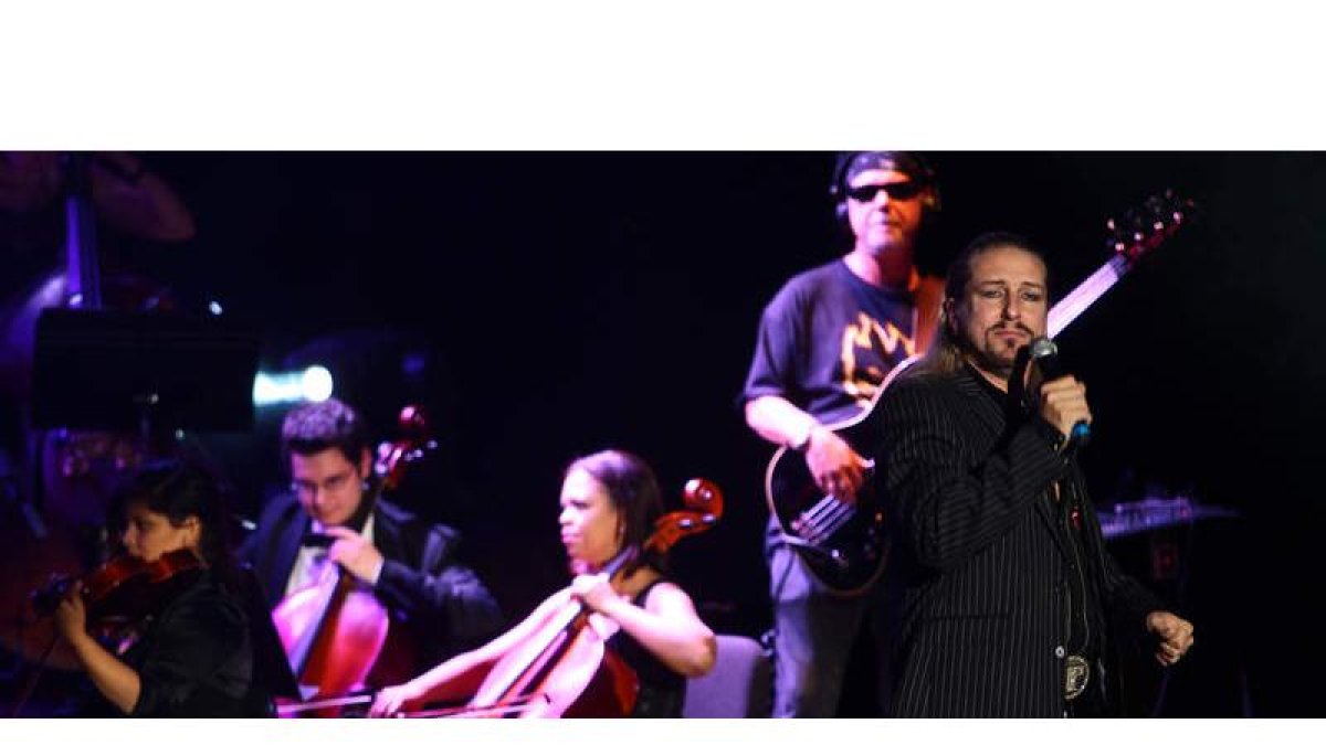 Imagen del espectáculo Queen Symphonic Rhapsody cuando actuó en octubre del 2011 en el Auditorio de León.