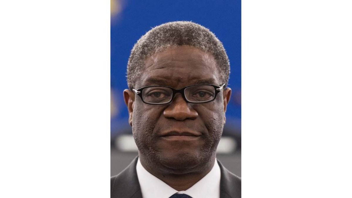 La iraquí Nadia Murad y el congoleño Denis Mukwege. PATRICK SEEGER