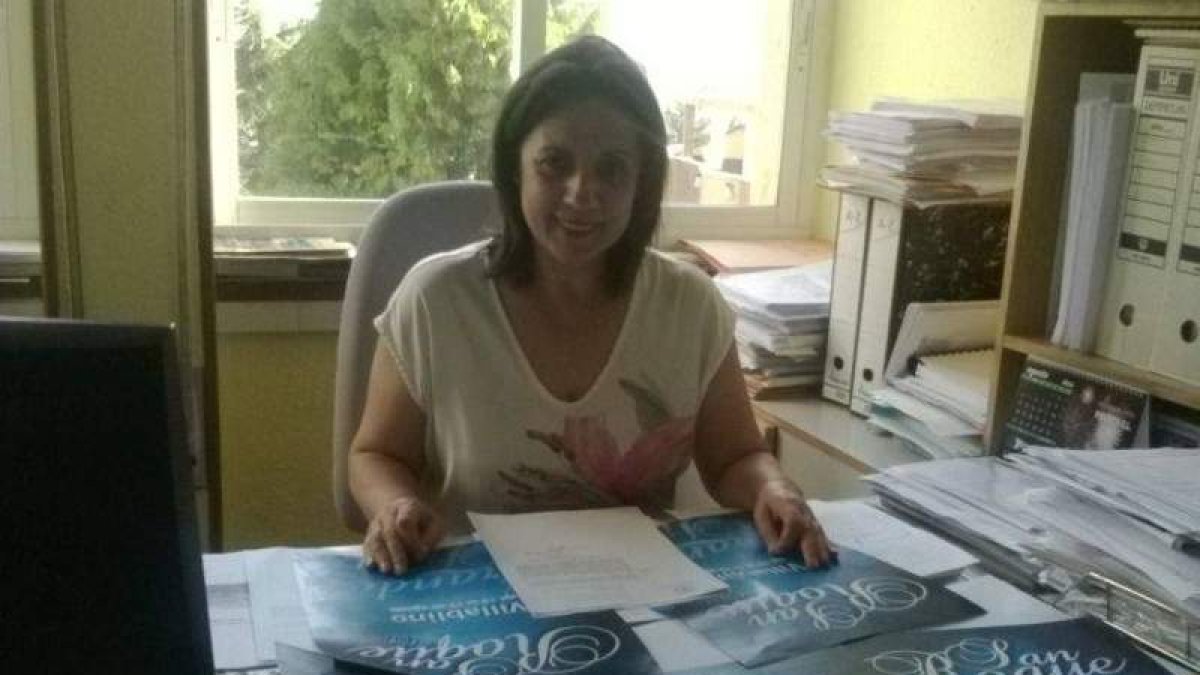 La concejala de Fiestas, Olga Santiago.