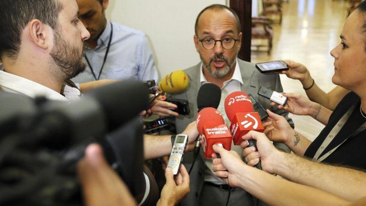 El diputado Carles Campuzano en una imagen de archivo.