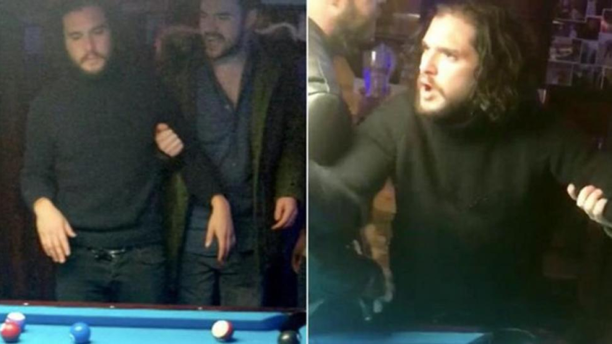 Kit Harington, expulsado borracho de un bar neoyorquino.