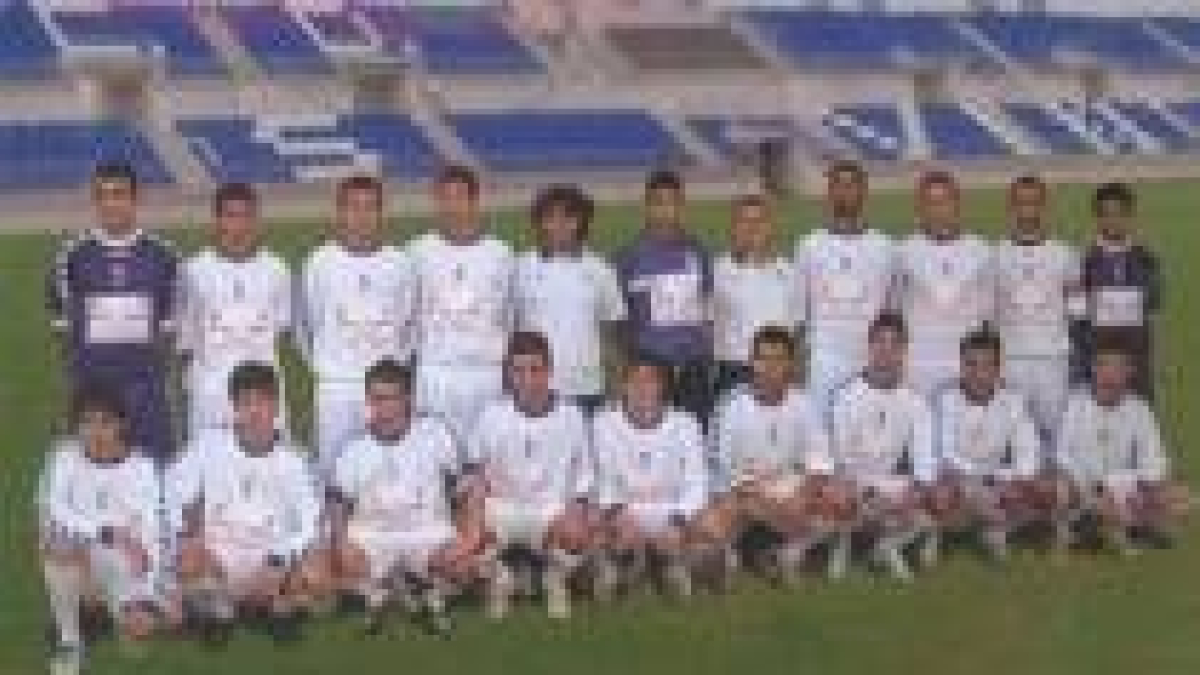Formación del CD Peña que milita en la Liga Nacional Juvenil