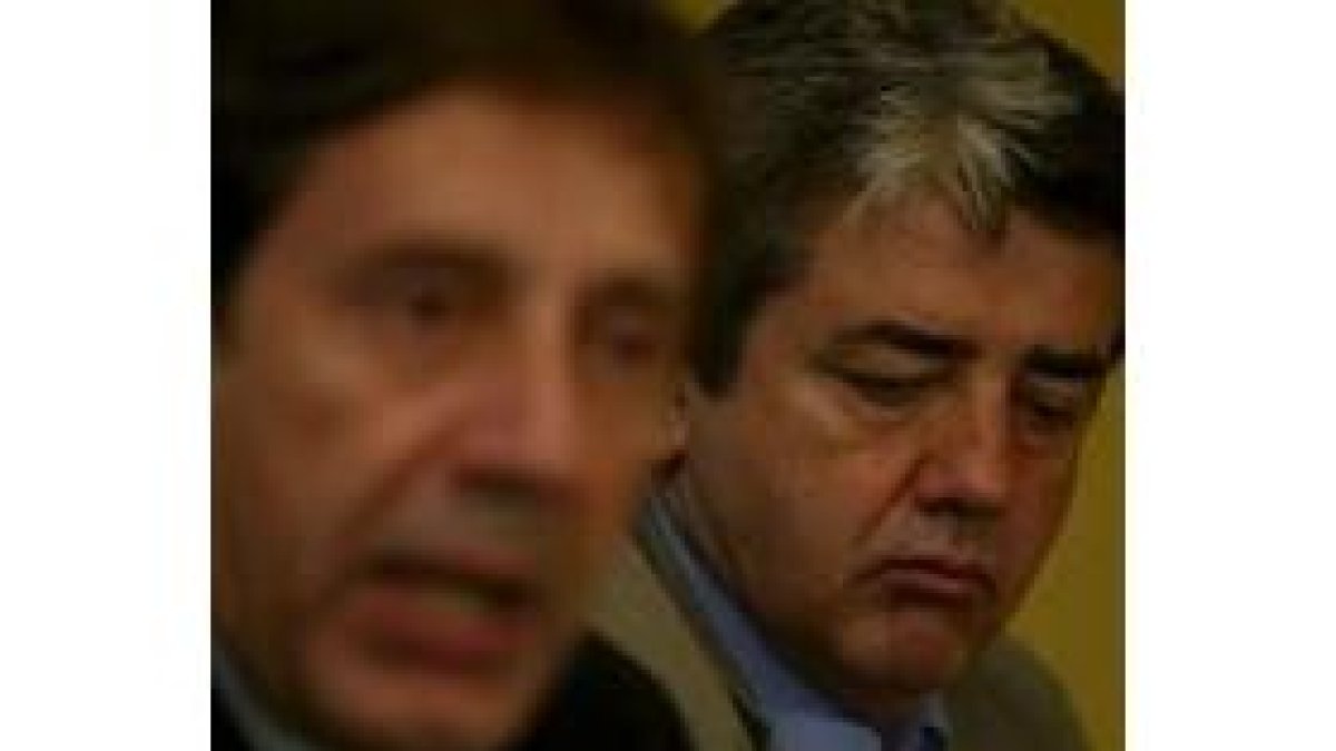 Ángel Villalba y Miguel Martínez, en una foto de archivo