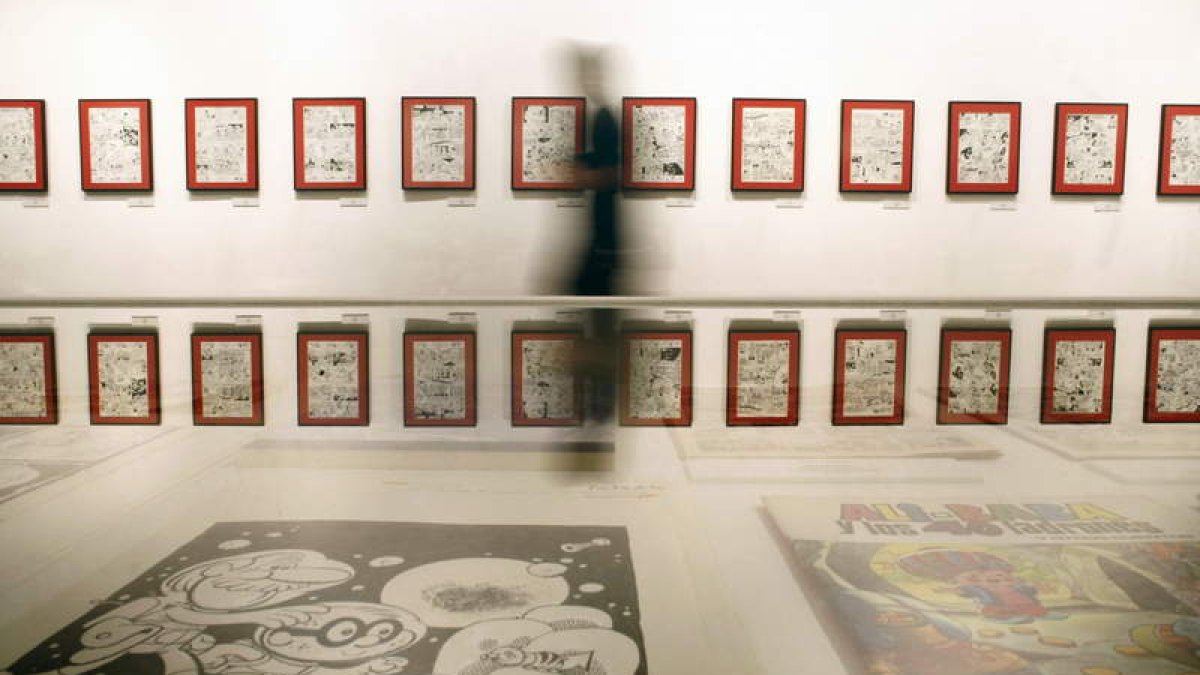 Imagen de la sala dedicada al personaje creado por ‘Jan’.