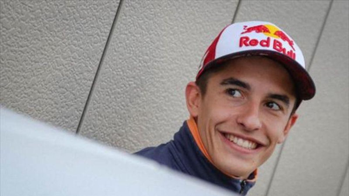 El catalán Marc Márquez (Honda), en el circuito japonés de Motegi.
