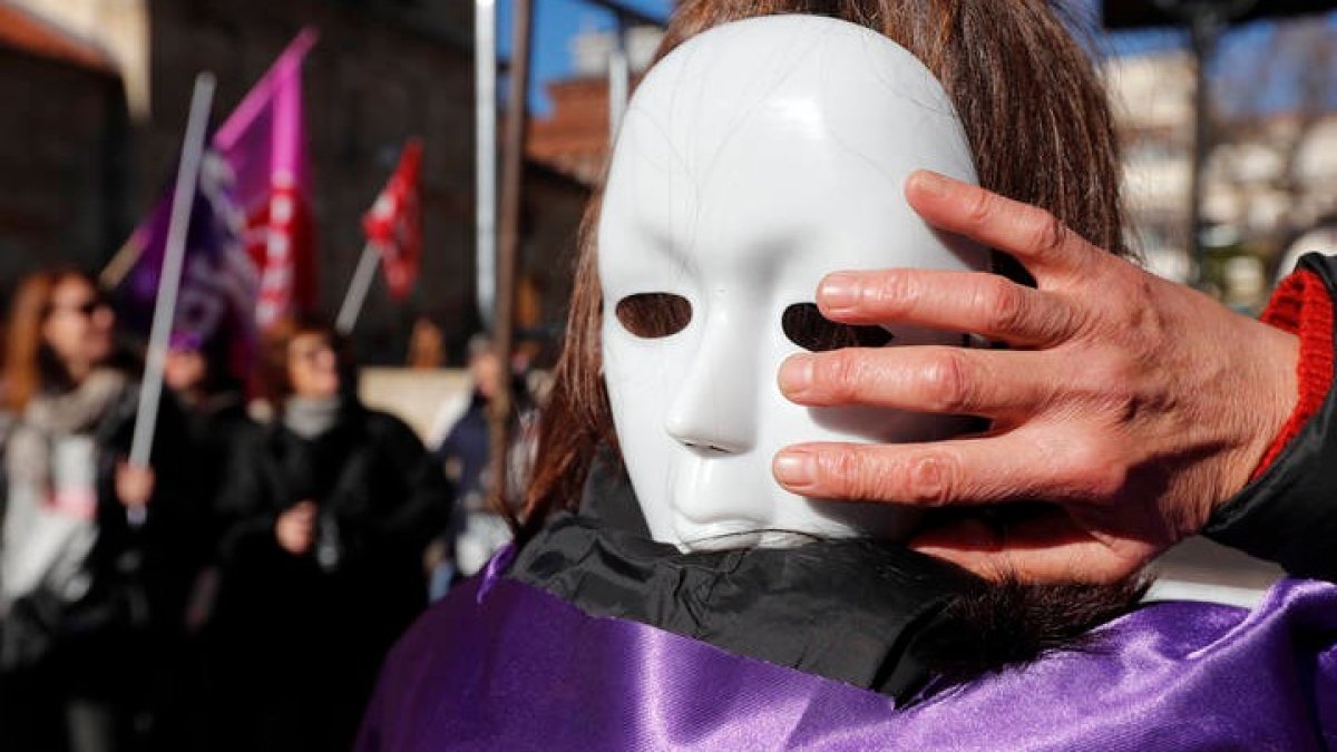 La manifestación terminará con la concentración en la plaza de Botines. JESÚS F. SALVADORES