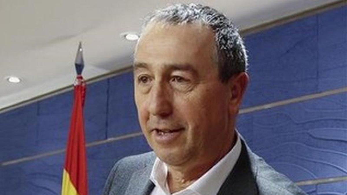 Joan Baldoví en el Congreso de los Diputados.