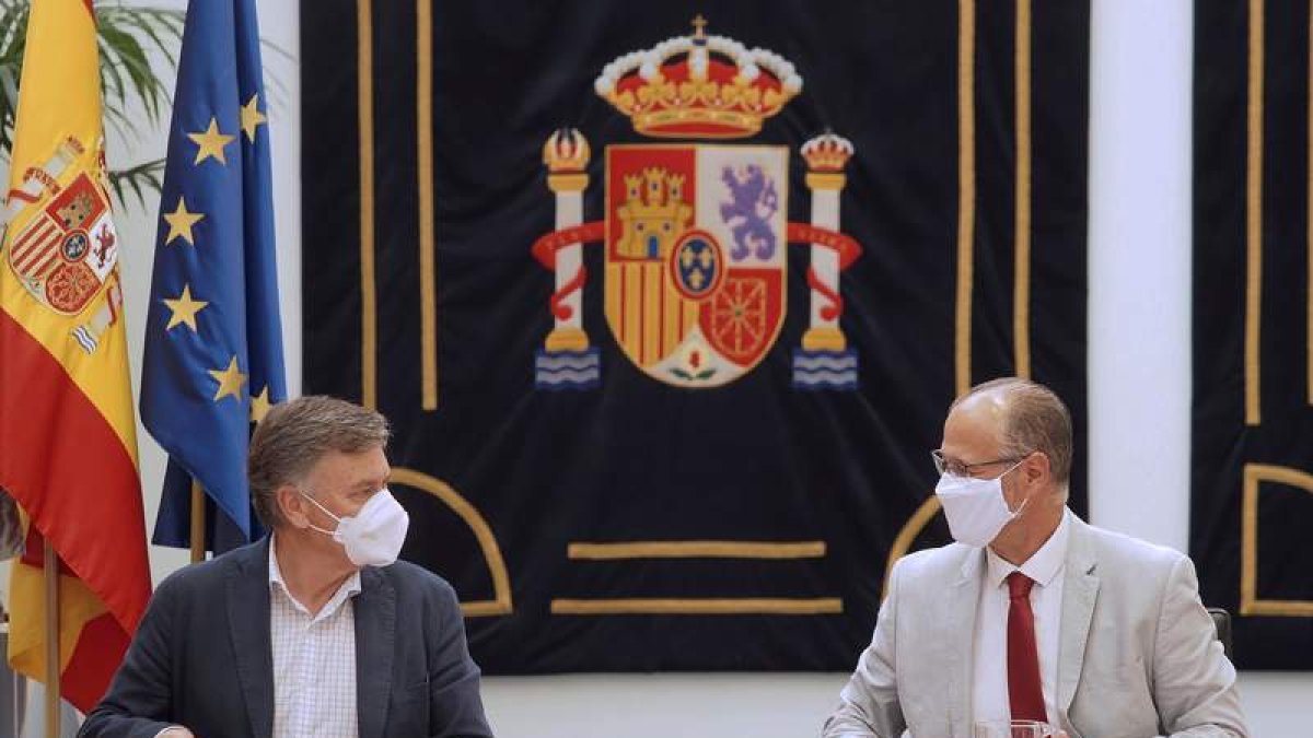 Reunión del Patronato de la Fundación celebrada en Valladolid. DL