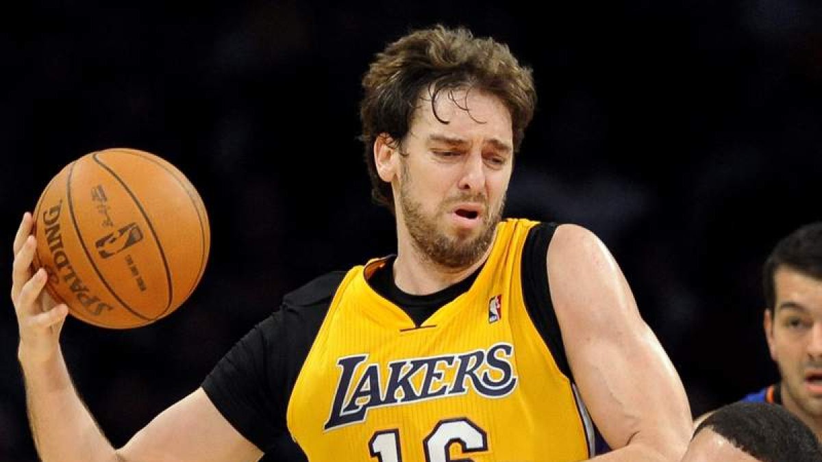 Gasol fue determinante en el tercer triunfo de los Lakers.