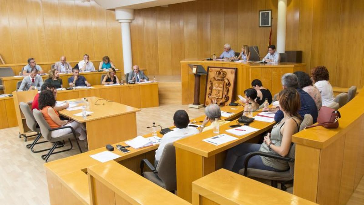 Pleno del Ayuntamiento de San Andrés.