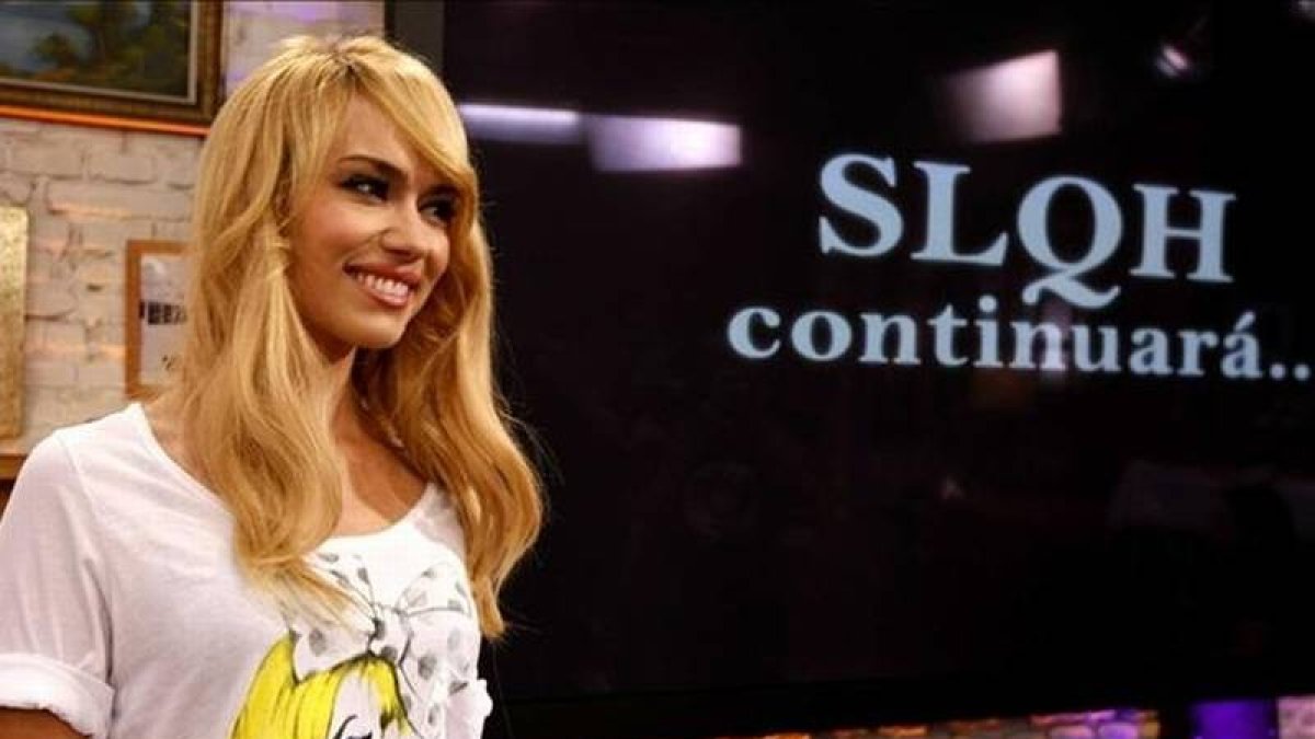 Patricia Conde, la presentadora del añorado 'Sé lo que hicisteis'.