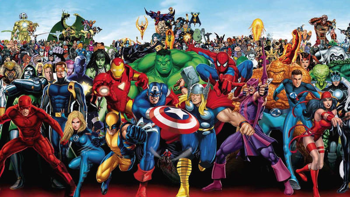 Superhéroes y villanos y otros personajes del universo Marvel