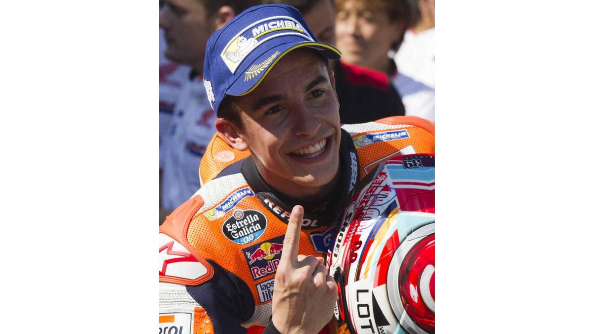 Márquez subraya que es el número uno del Mundial. CEBOLLADA