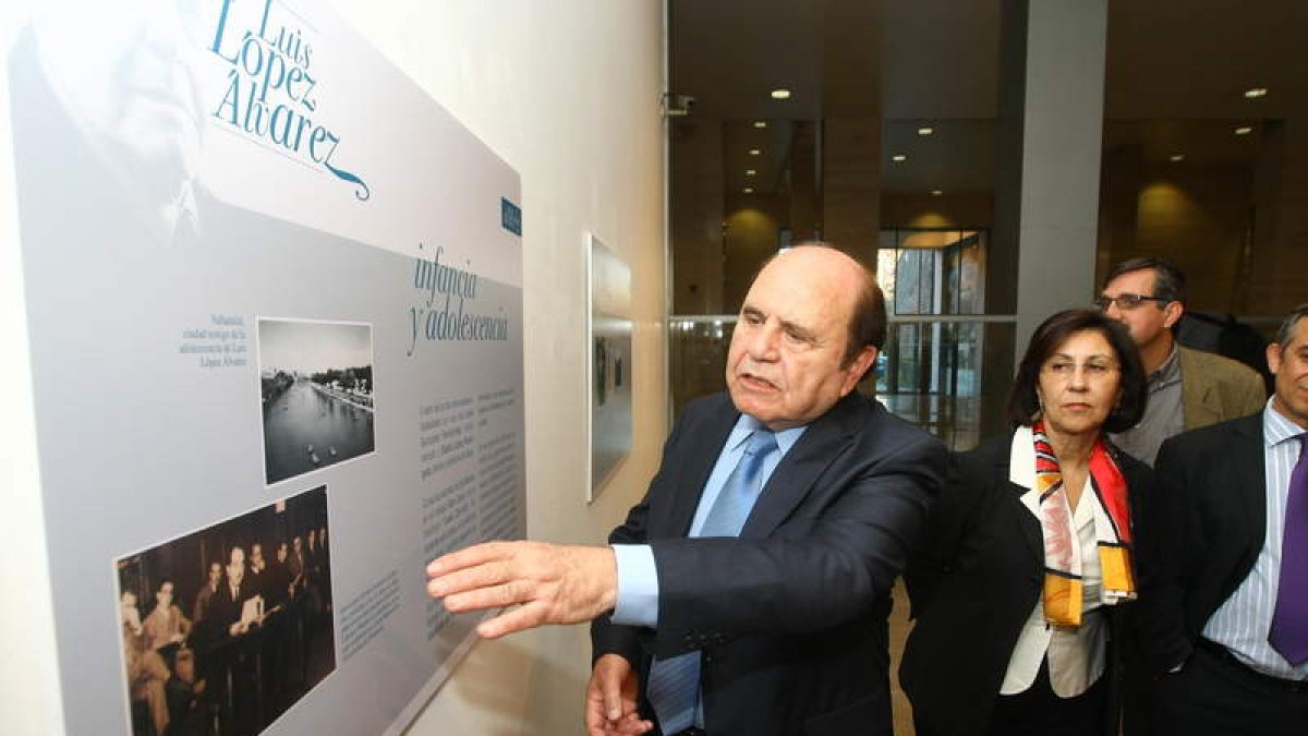El poeta berciano Luis López Álvarez