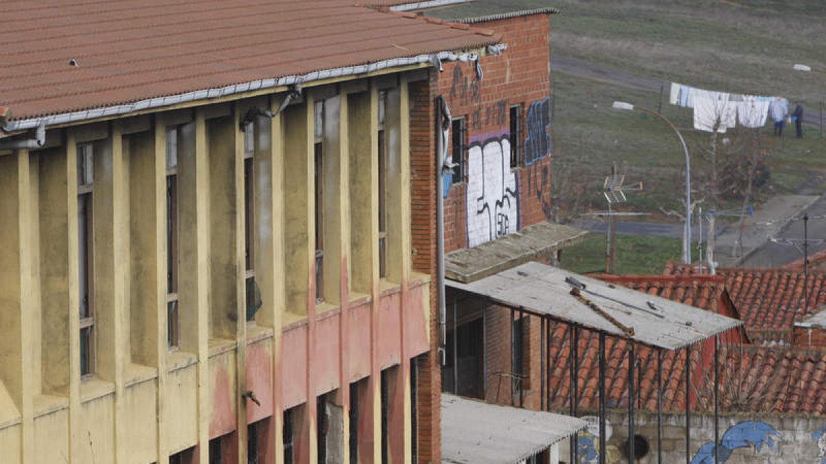 Edificio de las escuelas de la Inmaculada. ARCHIVO
