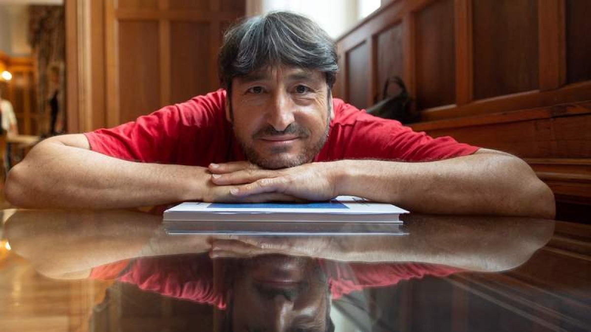 El actor de Sahagún Carmelo Gómez, que está de gira e imparte clases. PEDRO PUENTE HOYOS