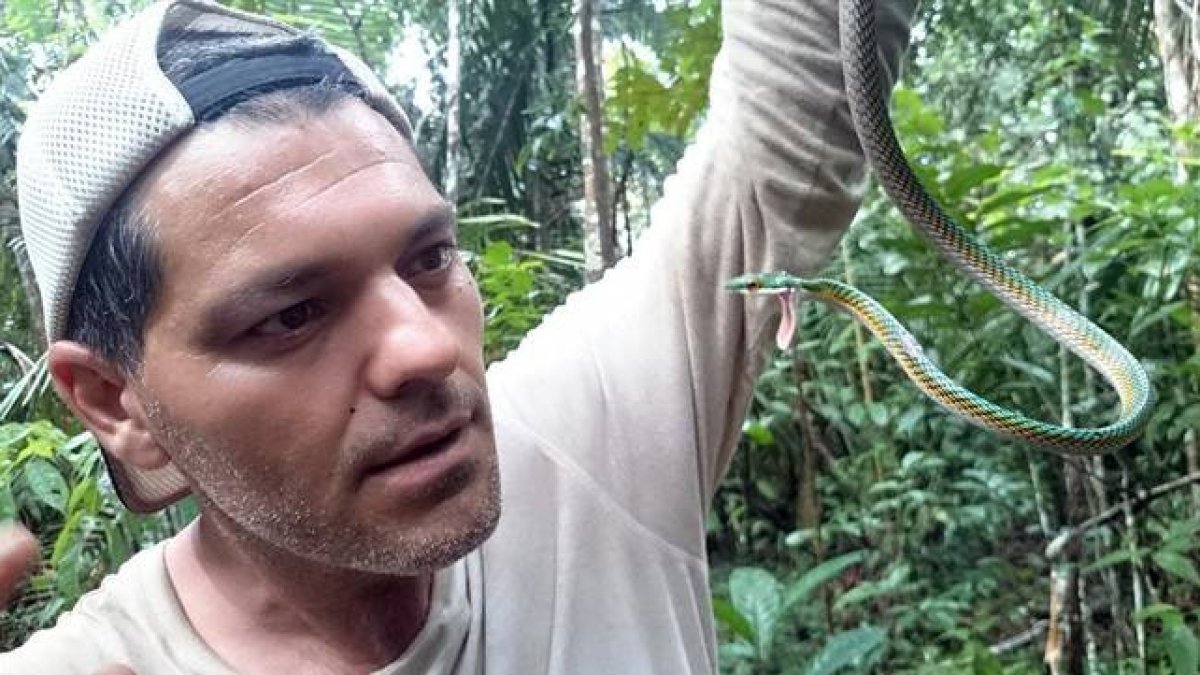 Fran Cuesta, en la serie de Discovery Max 'Wild Frank'.