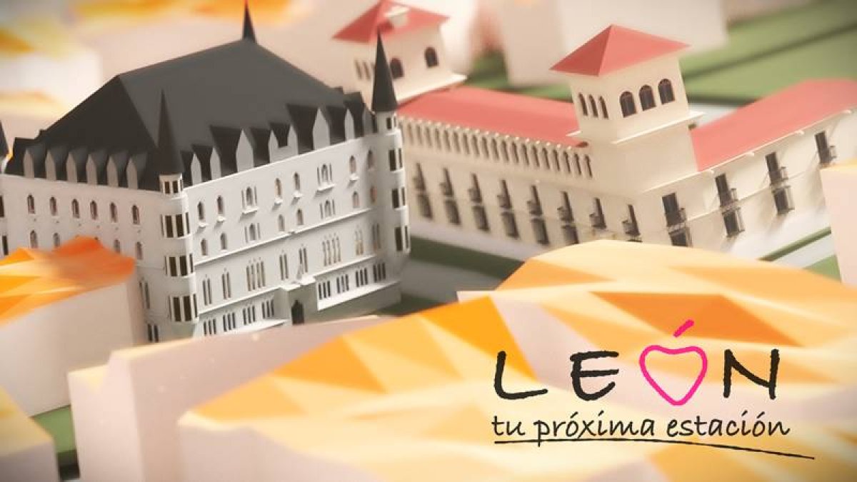 Fotograma del vídeo digital en 3D que presentará en Fitur los monumentos, la cultura y la oferta de ocio de la provincia.