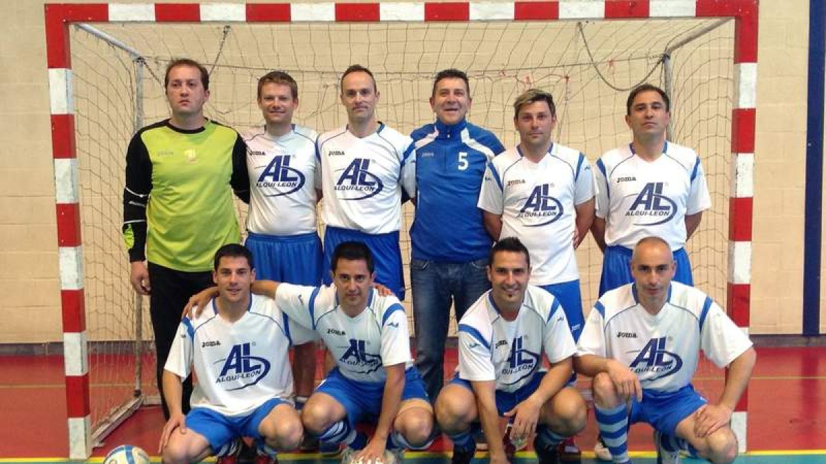 Formación del equipo del Alquileón que disputa las competiciones de Antibióticos.