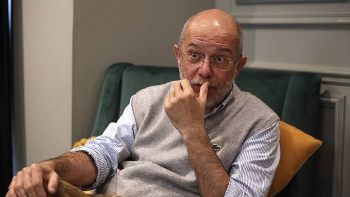 Francisco Igea, hoy durante una entrevista. J.M. GARCÍA