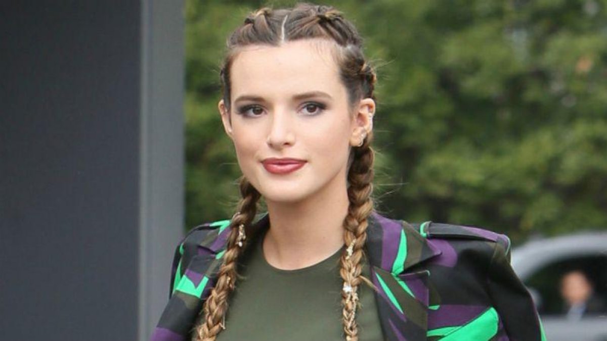 La actriz Bella Thorne.