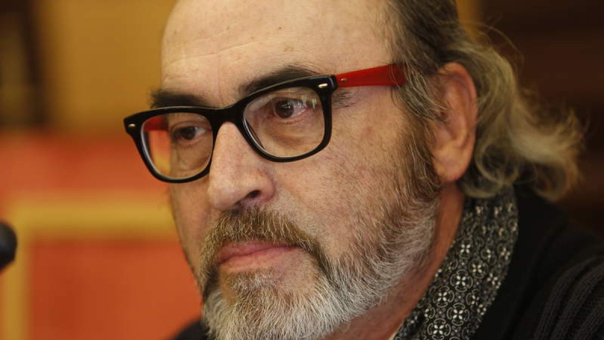 El columnista de Diario de León, Pedro G. Trapiello, ayer en el pregón.