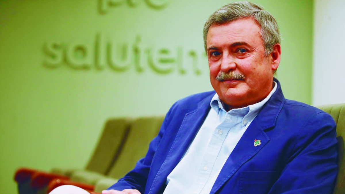 Francisco Javier García Llorente. Presidente del Colegio de Odontólogos y Estomátologos de León. RAMIRO