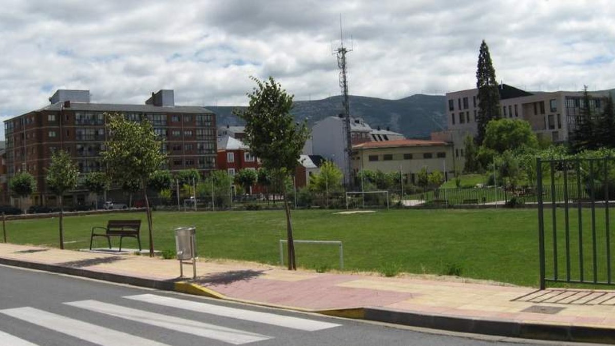 Terrenos donde se ubicará el futuro centro de salud.