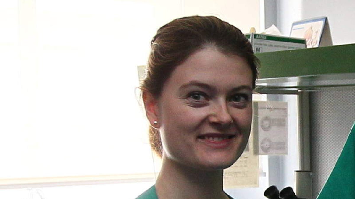 La ginecóloga leonesa Beatriz Suárez. DL