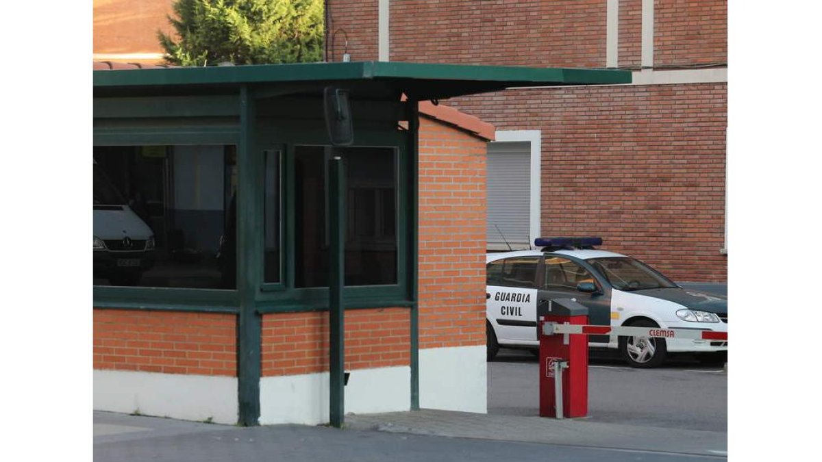 Dependencias de la Comandancia de la Guardia Civil de León.