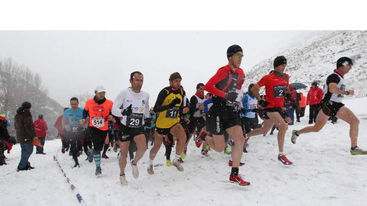 La tercera entrega de la Copa de Cross reunió en Ciñera a 125 atletas que tuvieron que hacer frente a un escenario hostil.