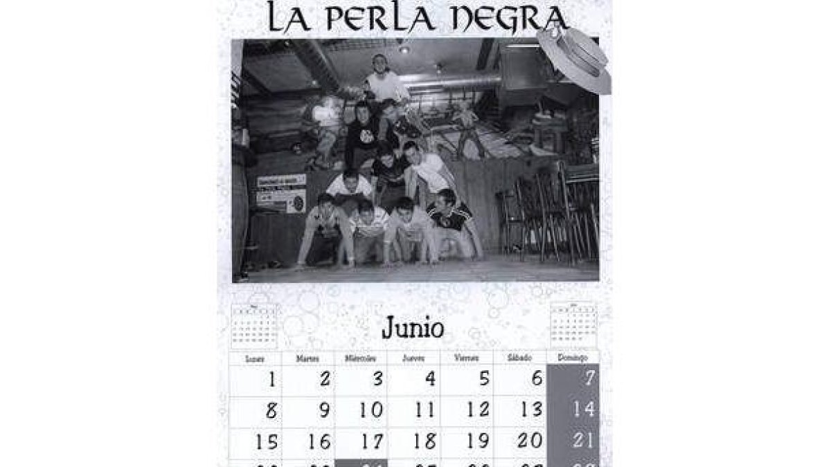 La familia solidaria de La Perla Negra, unidos por la voluntad de hacer una buena obra para la Asoci