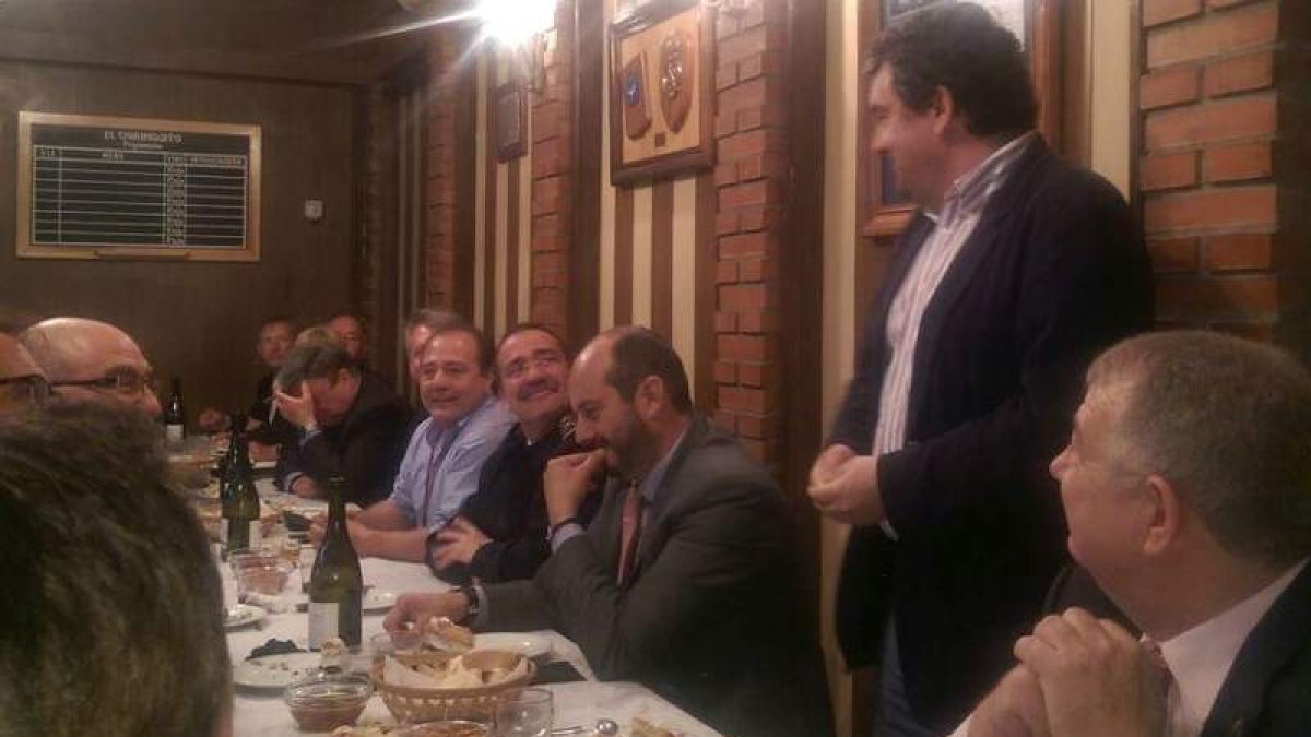 Momento de celebración de la Fiesta del Botillo de Torrejón.