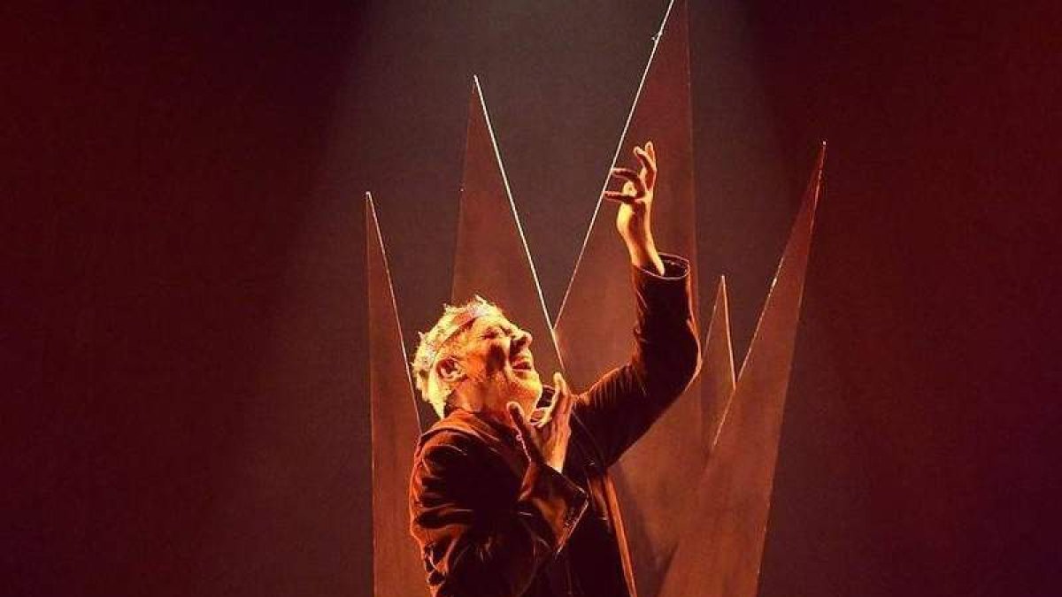 Un momento del montaje de ‘El joven Hamlet’. DL