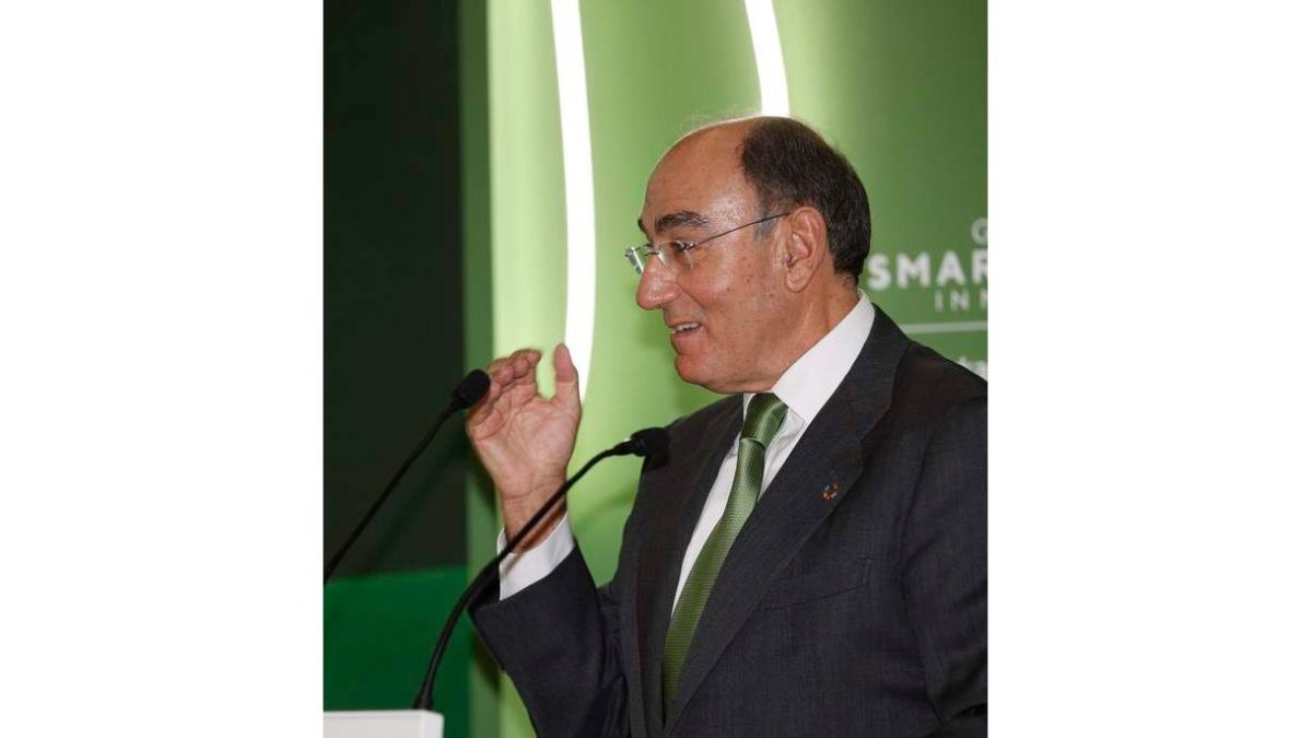 El presidente de Iberdrola, Ignacio Sánchez Galán. LUIS TEJIDO
