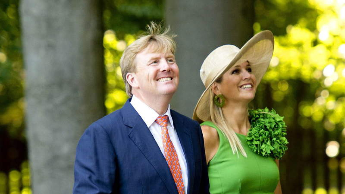 El rey Willem Alexander y la reina Máxima.